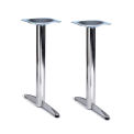 Round Chrome Base Dining Height Tables