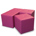 Leather Cubes
