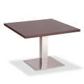 Round Stainless Base Coffee Height Tables